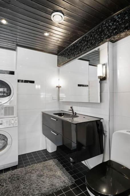 Majestic Penthouse With Sauna & High-Speed Wi-Fi And Parking Rovaniemi Exterior foto